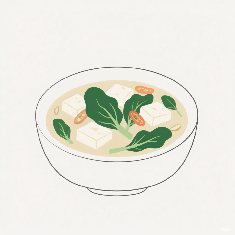 菠菜与豆腐真的香客吗